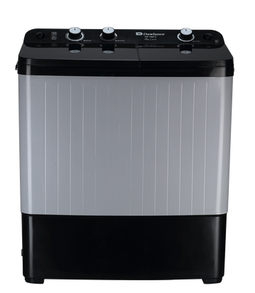 Dawlance DW-7500 TWIN TUB GLASS LID BLACK/GREY Twin Tub Washing Machine
